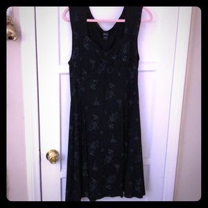 Disney Ariel little mermaid black swing dress